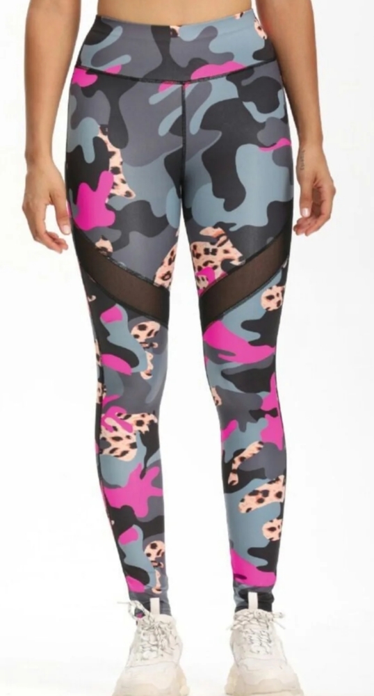 Hot Pink Camo Leggings